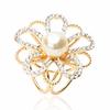 Мода Цветок Шарф Пряжка Свадебная Брошь Держатель Шарф Ювелирные Изделия Мода Нежный
