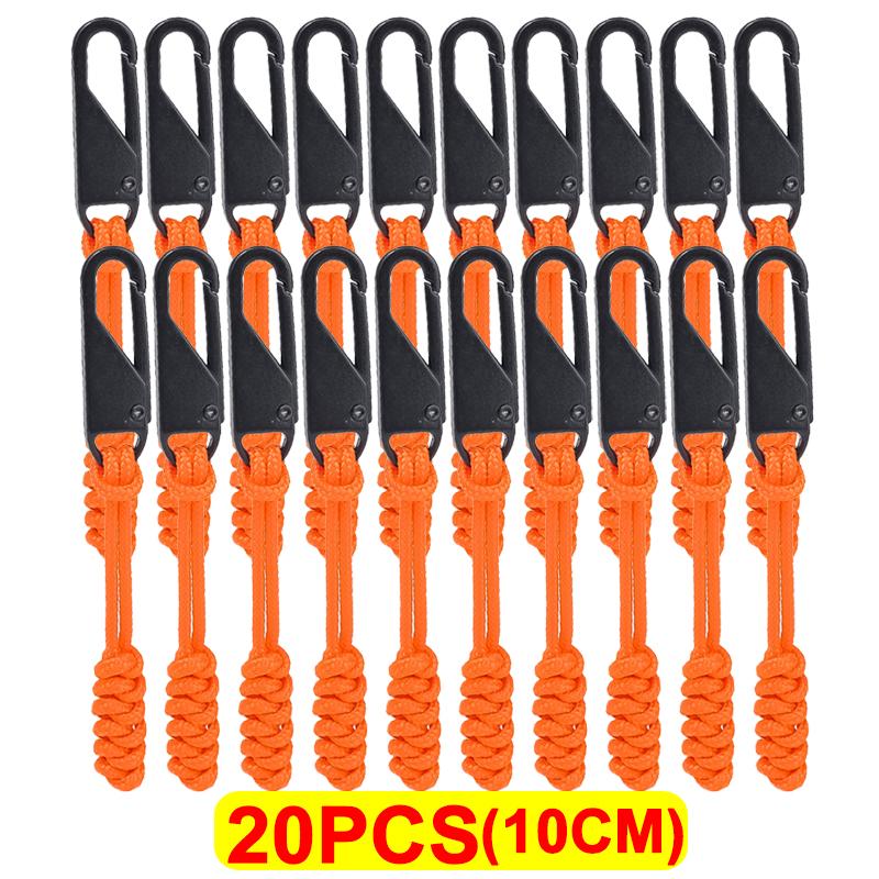 Универсальная металлическая застежка-молния для уличной сумки, застежка-молния для зонтика, плетеная веревка, сменная застежка-молния для самостоятельного шитья, набор для ремонта