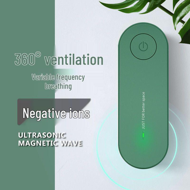 Mini Air Purifier: Deodorizes, Ionizes & Removes Formaldehyde, Odor, Smoke, Dust, Pet Smells for Home & Bedroom