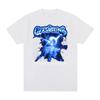 Supercharged Skeleton New Tee The Offspring Grunge Band Teeshirt Summer Hip Hop Short Tshirt 100cotton High Quality Tees Black