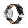 Danielwellingteon Classic Multi-Eye Men'S Daily Fashion Silver Black Leather Watch
