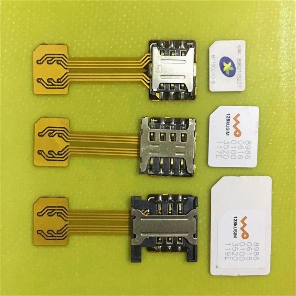 Extension for Redmi Huawei Extension Adapter SIM Extender Cards Adapters Extended Line Card Reader