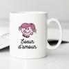 Кружка SOEUR D AMOUR COEUR