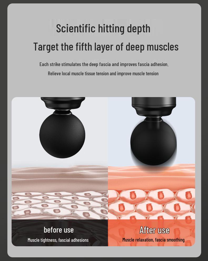 Профессиональный трансграничный фасциальный массажер для расслабления мышц