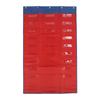 Storage Pocket Chart Easy Installation Versatile File Storage Pocket Chart for Classroom Office
