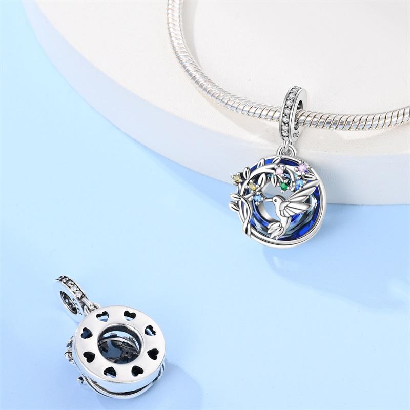 Новые медные голуби лотос солнце луна звезды сияющие стеклянные подвески бусины подходят для оригинальных браслетов изысканные DIY ювелирные изделия подарки