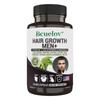 Bcuelov Hair Growth Men+ Dietary Supplement, 120 Veg Capsules, 26 Vitamins & Minerals