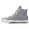 1970s Stylish and Versatile High-Top Board Shoes Unisex Grey