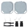 Wheel Alignment Turn Plate 5 Ton Capacity 360 Degree Rotation 2.4in Sliding Distance Wheel
