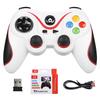 V8 2.4G Wireless Game Controller PC Game Controller BT Gaming Joystick Dual Vibration for Android/iOS/PC/PS3/Switch/Mobile Phone