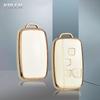 Plating TPU Car Key Case Shell Cover Fob for Land Rover Range Rover Evoque Sport Freelander Discovery Velar for Jaguar XE XF XJ