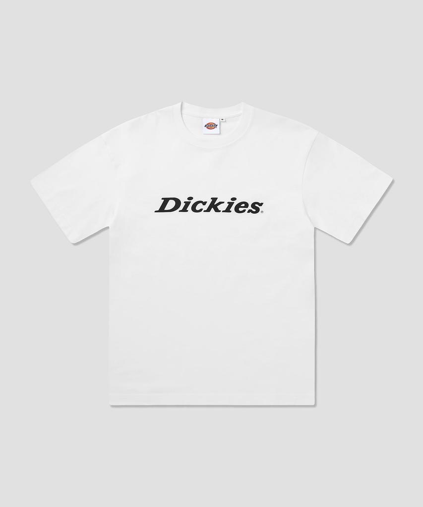 DICKIES Font Logo T-Shirt White
