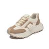 Chunky Platform Dad Shoes for Women Casual Running Sneakers PU Leather Walking Shoes Women's Comfort Breathable Non-Slip Lace-up Work Tennis Sneakers