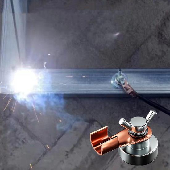 Magnetic Welding Ground Clamp Wear-resistant Safe Reliable Widely Application Magnetic Welding Ground Base Clamp Holder