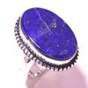 Lapis Lazuli Gemstone Ring Handmade Unique Thanksgiving Gift Jewelry 7" I2a75