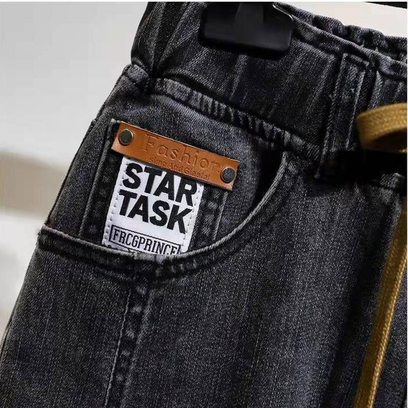 Plus Size Cotton Elastic Force Denim Pants High Waist Jeans Woman Skinny Women Jeans Harem Pants