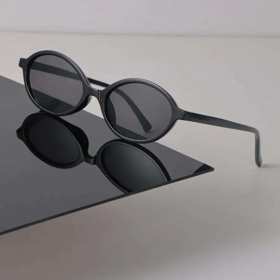 Fashion Round Sunglasses Women Men Retro Brand Designer Mirror Oval Sun Glasses Female Male Small Frame