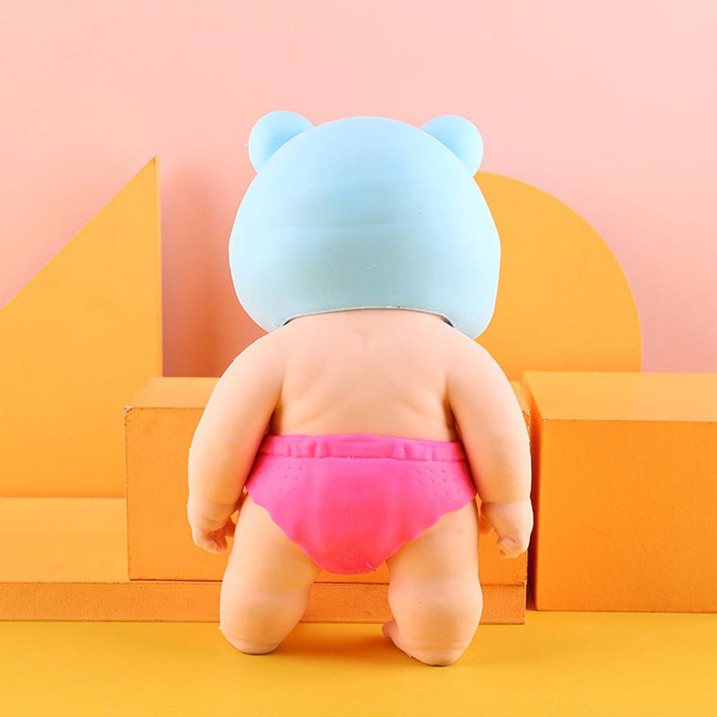 Игрушка-антистресс, сжимаемая, TPR, эластичная, кукла, мягкая, для снятия стресса, сувенир для вечеринки, игрушка для снятия давления, подарок для офиса, для детей