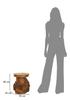 Jamet Stool Teak Cm Ø 35X40