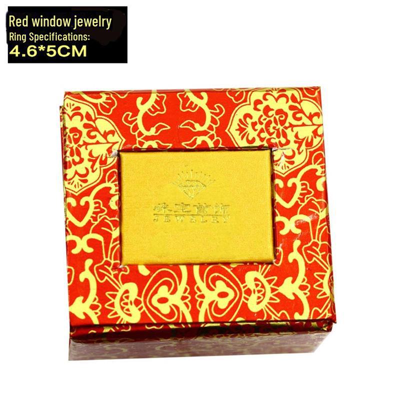 Подарочная коробка для корейских ювелирных изделий высшего качества: Упаковка для кольца, кулона, ожерелья, серег, браслета