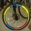 Effect Bicycle   Motorcycle Reflective Decals Car Stickers  Bike Rim Decoration Tire Applique