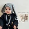 Rabbit Ear Baby Warm Hat Ear Protection Newborn Beanie Cap Fashion Pullover Hat