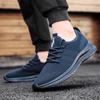 Fashion Fujeak Hot Sales Men Sneakers Mesh Casual Shoes Plus Size Vulcanize Shoe Walking Sneakers Black Men Running Tenis Masculino
