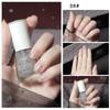 Nail Art Разрывной быстросохнущий без лампы лак для ногтей с блестками матовый водонепроницаемый лак для ногтей без запекания XYZ