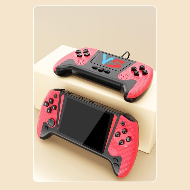 Портативная ручная игровая консоль с 3,5-дюймовым экраном для игры одного/двух игроков и предустановленными классическими играми