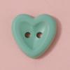 20Pcs Cute Button 12Mm Macaron Colored Heart Plastic Buttons For Children'S Shirts Sweaters Decor Buttons Diy Sewing Accessories