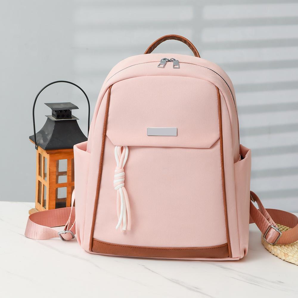 Women's Oxford Backpack Large Capacity Student Schoolbag Lightweight Travel Backpack