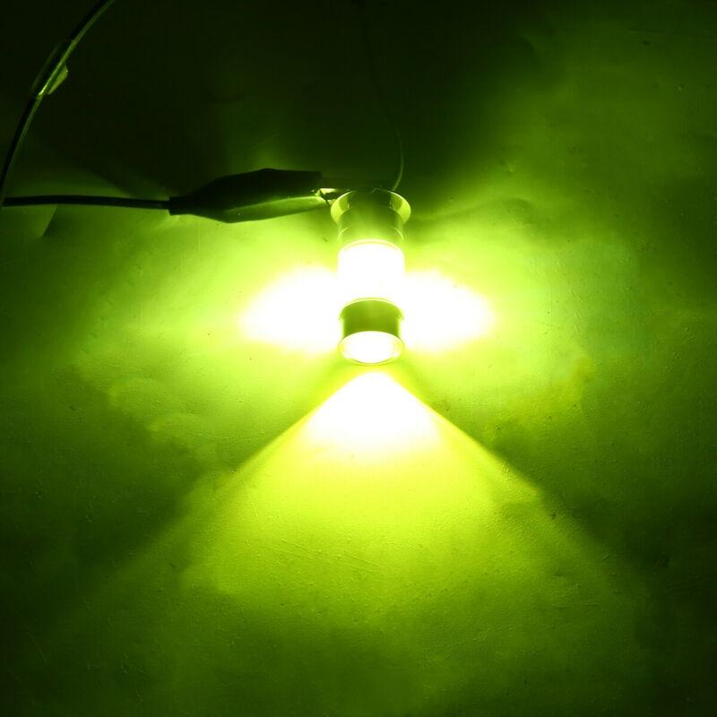 Желтые светодиодные лампы 12-24В Алюминиевый сплав 4300К Замена H3 100Вт 2828SMD