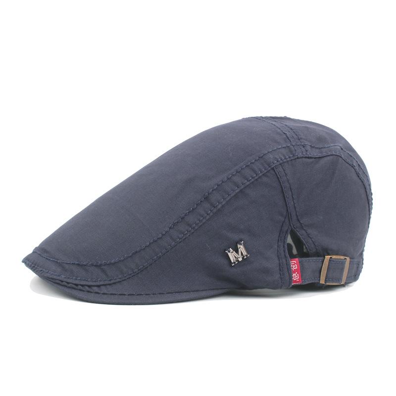 Мужская шляпа Forward Hat Quarter Cotton Bare Cap British Style Fashion M Standard Beret Women