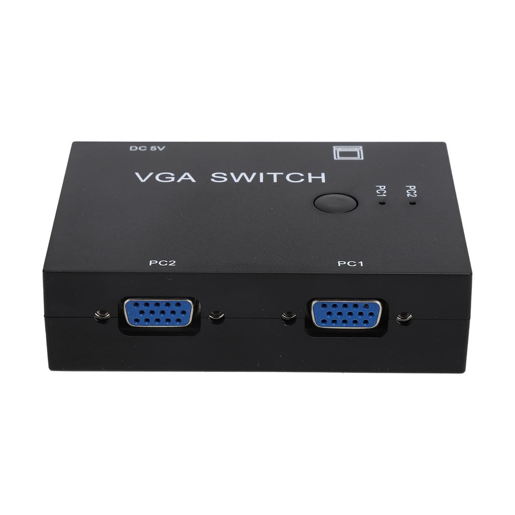 VGA Switcher 2 Входа +1 Выход Многокомпьютерный Хост-Конвертер 2 Хоста В 1 Дисплей Экран