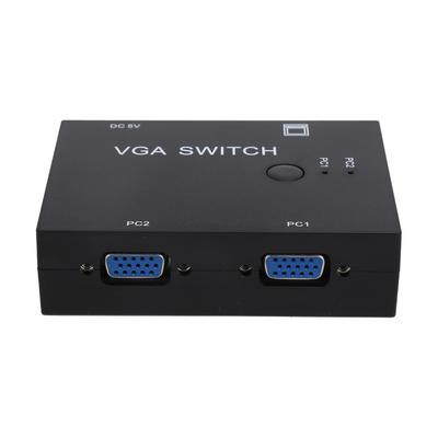 VGA Switcher 2 Входа +1 Выход Многокомпьютерный Хост-Конвертер 2 Хоста В 1 Дисплей Экран