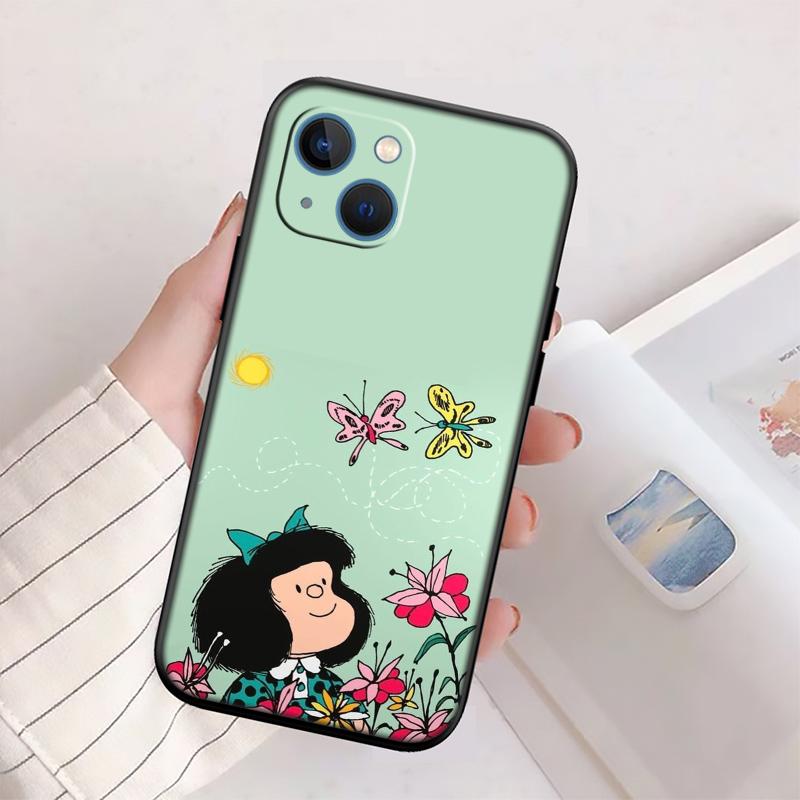 M-Mafalda Phone Case for Samsung Galaxy S20 S21 S22 Ultra FE + Plus A21S A22 A24 A25 A26 A30 A30S A31