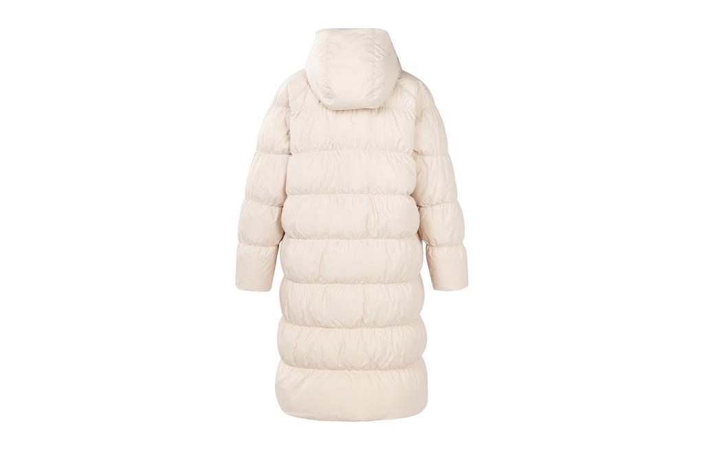 Nike Женские пуховики Белый С капюшоном Средняя длина Другое CZ4069-008