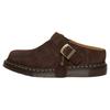 Dr. Martens Isham Desert Oasis Suede Mule Dark Brown Unisex Sneakers 31734201