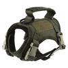 Cat Harness Vest Military Dog Working Training Accessories Tactical Leash with Patch Set for Cats and Small Dogs