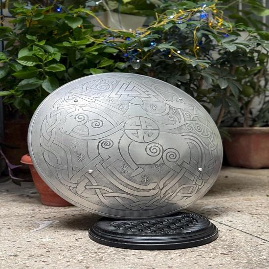 Алюминиевый Один на Слейпнире Щит викингов Скандинавская мифология Настенный декор