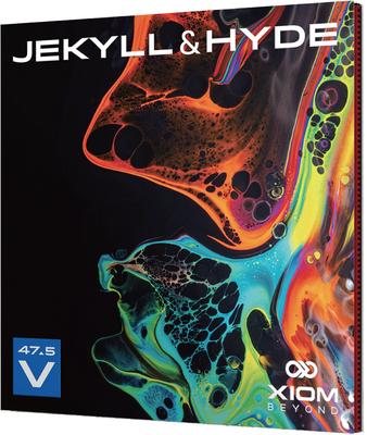 XIOM Настольный теннис Красная lbs Jekyll/Hyde V47.5 Накладка, (РД), 2,1 (11131)