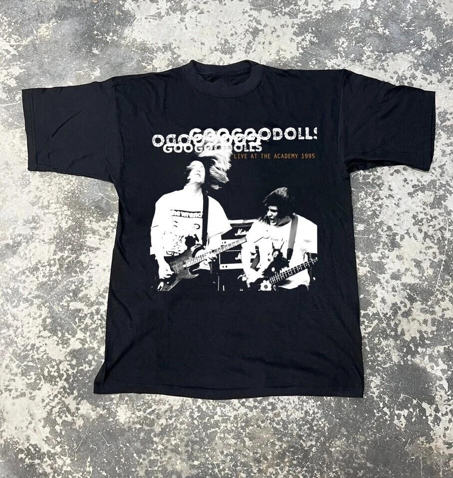 Goo Goo Dolls Band Live At The Academy Adult Tee Cotton Shirt FN1069 Unisex T-Shirt