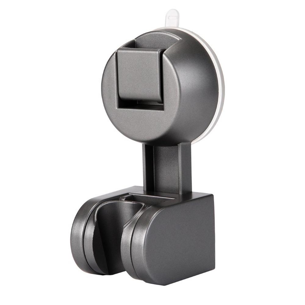 Держатель для душевой лейки на присоске, регулируемый распылитель, фиксированное основание, аксессуары для ванной комнаты