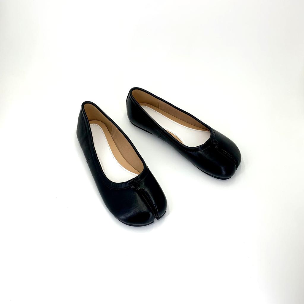 Найди второй волосок! Ван Сяоду те же туфли туфли на пальцах свиные копытца женские 2025 новые мелкий вырез плоская подошва туфли на плоской подошве женские весна и лето