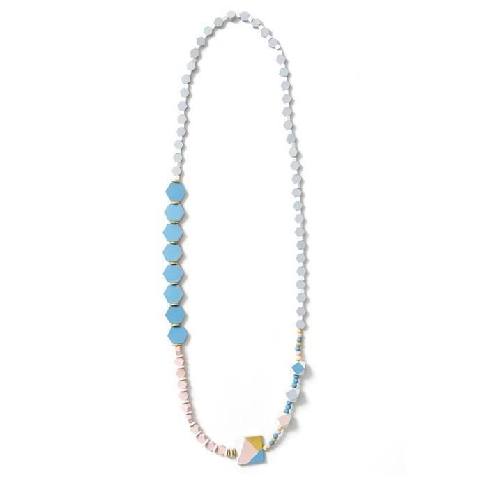 Perles en bois - ARTEMIO - Hexagonales - 10x4,7mm - Marron - Lot de 25 pièces