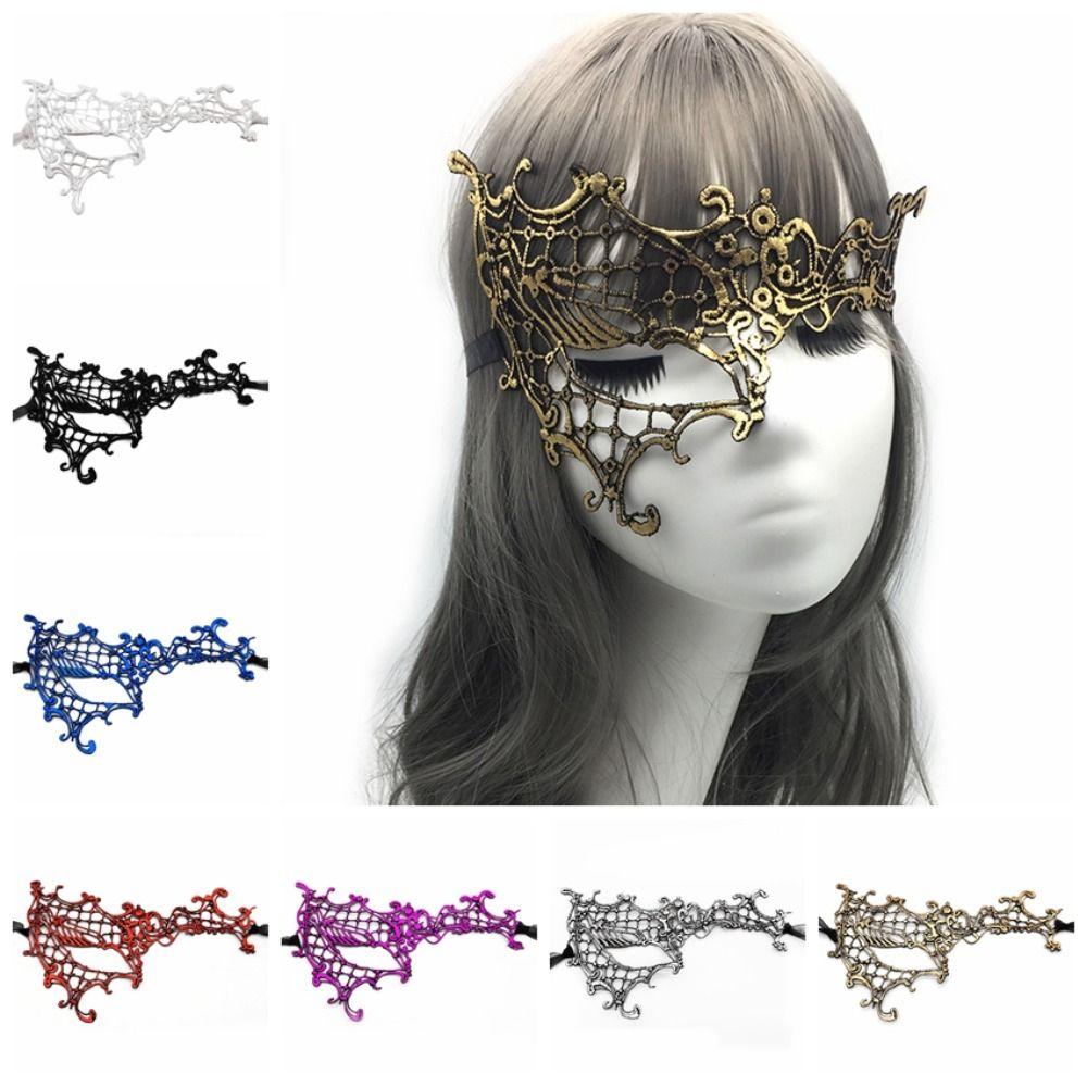 Party Supplies Lace Eye Mask Venice Mask Half Face Mask Princess Cosplay Prom Props Halloween