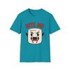 Unisex Softstyle T-Shirt Bite Me Funny Vampire Marshmallow Halloween