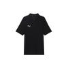 Solid Color Casual Polo Shirt Men Tops Black 658605-03