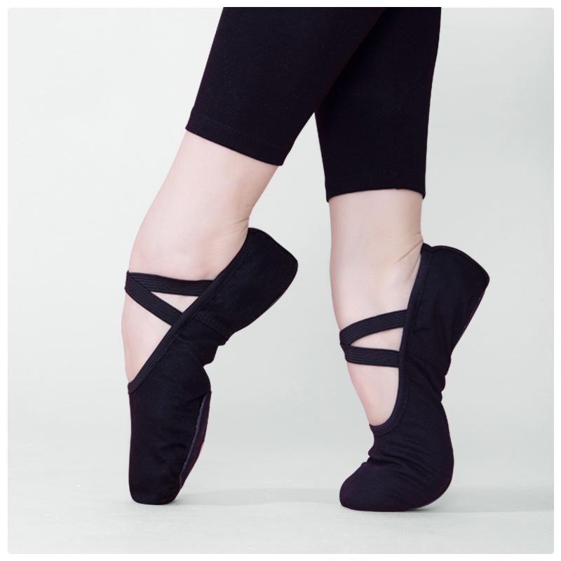 Черные танцевальные туфли с мягкой подошвой для мальчиков и мужчин - стиль «кошачья лапка»