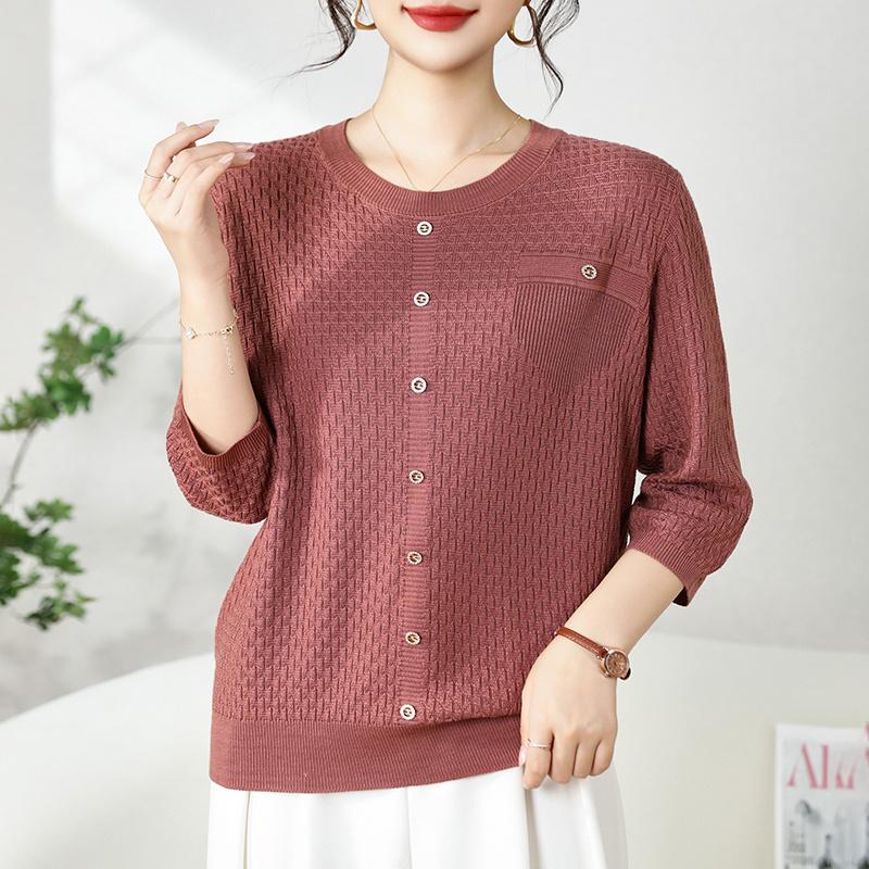 QingHe Cashmere Женский свитер из 30% кашемира - Мягкий и теплый пуловер из смесовой шерсти